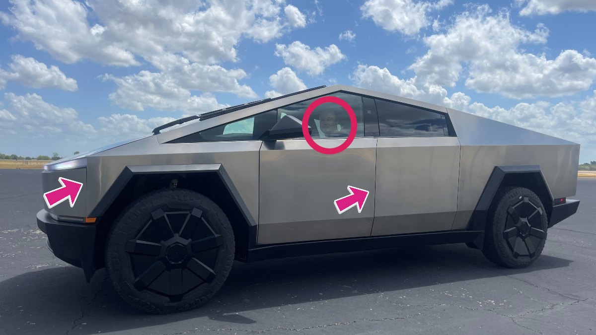 After Driving a Cybertruck With Fit & Finish Issues, Elon Musk Rallies